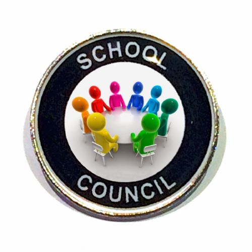 SCHOOL COUNCIL round badge